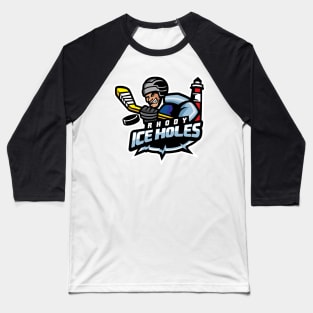 O.G. Ice Holes Logo Baseball T-Shirt